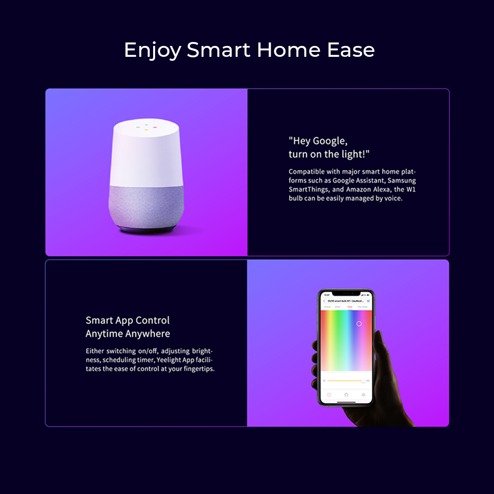 Yeelight GU10 Smart Bulb W1 (Multicolor)