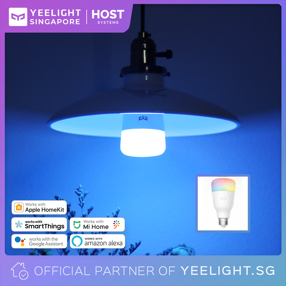 Yeelight Smart LED Bulb 1S (Colour) – hostsystems.sg